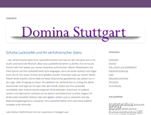 Tablet Screenshot of domina-stuttgart.com